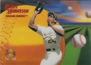 1995 Sportflix UC3 #41 Rickey Henderson Front
