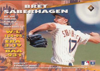 1995 Sportflix UC3 #46 Bret Saberhagen Back