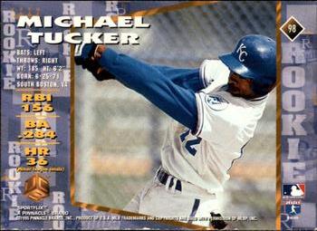 1995 Sportflix UC3 #98 Michael Tucker Back