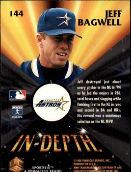 1995 Sportflix UC3 #144 Jeff Bagwell Back