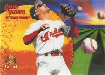 1995 Sportflix UC3 #23 Omar Vizquel Front