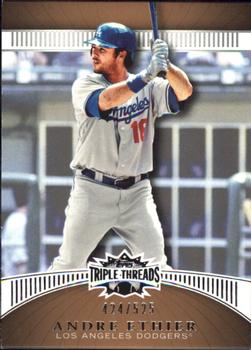2010 Topps Triple Threads - Sepia #42 Andre Ethier Front