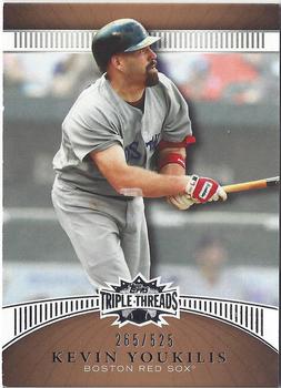 2010 Topps Triple Threads - Sepia #91 Kevin Youkilis Front
