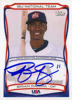 2010 Topps USA Baseball - Autographs #A-4 Brian Ragira Front