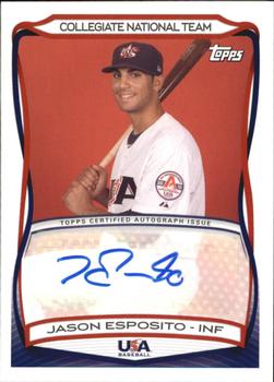 2010 Topps USA Baseball - Autographs #A-38 Jason Esposito Front