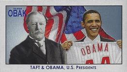 2010 TriStar Obak - Mini T212 #34 William H. Taft / Barack Obama Front