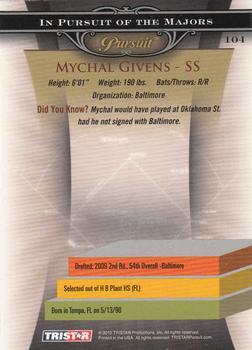 2010 TriStar Pursuit #104 Mychal Givens Back