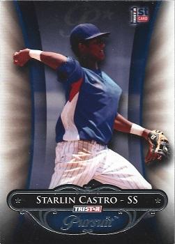 2010 TriStar Pursuit #126 Starlin Castro Front
