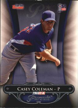 2010 TriStar Pursuit #138 Casey Coleman Front