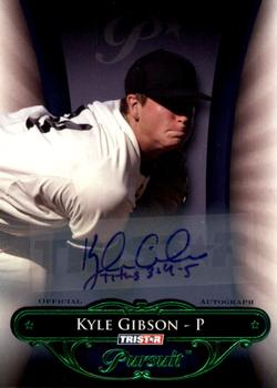 2010 TriStar Pursuit - Autographs Green #91 Kyle Gibson Front