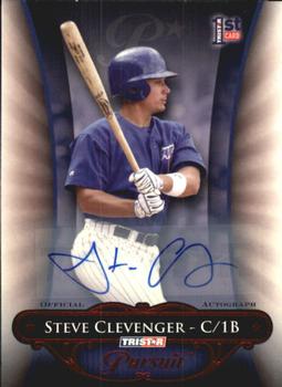2010 TriStar Pursuit - Autographs Red #129 Steve Clevenger Front