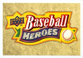 2010 Upper Deck - Baseball Heroes: Joe DiMaggio #BH-JD Header Card Front