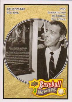 2010 Upper Deck - Baseball Heroes: Joe DiMaggio #BH-8 Joe DiMaggio Front