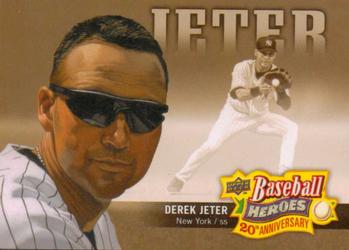 2010 Upper Deck - Baseball Heroes: 20th Anniversary Art #BHA-2 Derek Jeter Front