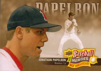 2010 Upper Deck - Baseball Heroes: 20th Anniversary Art #BHA-9 Jonathan Papelbon Front