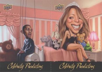 2010 Upper Deck - Celebrity Predictors #CP13-CP14 Mariah Carey / Nick Cannon Front