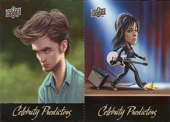 2010 Upper Deck - Celebrity Predictors #CP15-CP16 Rob Pattinson / Kristen Stewart Front