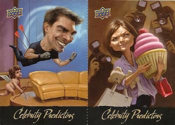 2010 Upper Deck - Celebrity Predictors #CP7-CP8 Katie Holmes / Tom Cruise Front