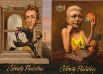 2010 Upper Deck - Celebrity Predictors #CP9-CP10 Gwyneth Paltrow / Chris Martin Front