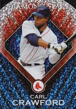 2011 Topps - Diamond Stars #DS-21 Carl Crawford Front
