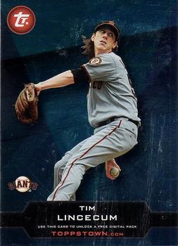 2011 Topps - Topps Town (Series 2) #TT2-1 Tim Lincecum Front