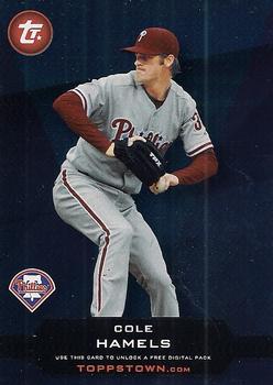 2011 Topps - Topps Town (Series 2) #TT2-32 Cole Hamels Front
