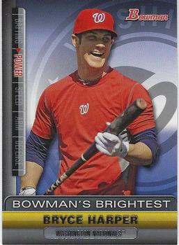 2011 Bowman - Bowman's Brightest #BBR1 Bryce Harper Front