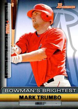 2011 Bowman - Bowman's Brightest #BBR3 Mark Trumbo Front