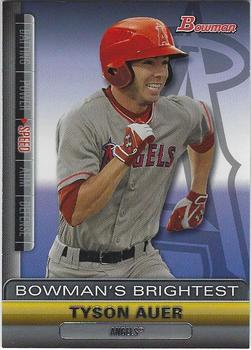 2011 Bowman - Bowman's Brightest #BBR8 Tyson Auer Front