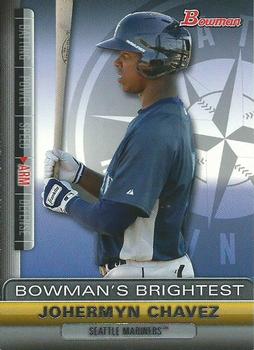 2011 Bowman - Bowman's Brightest #BBR13 Johermyn Chavez Front