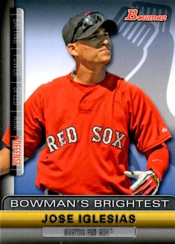 2011 Bowman - Bowman's Brightest #BBR21 Jose Iglesias Front