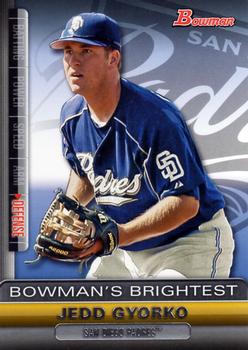 2011 Bowman - Bowman's Brightest #BBR25 Jedd Gyorko Front