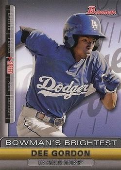 2011 Bowman - Bowman's Brightest #BBR7 Dee Gordon Front