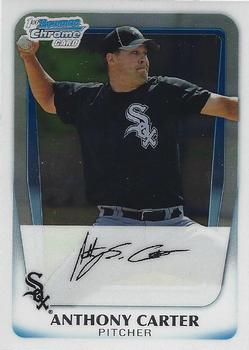 2011 Bowman - Chrome Prospects #BCP6 Anthony Carter Front