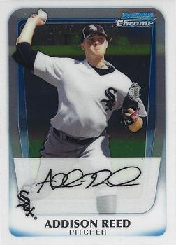 2011 Bowman - Chrome Prospects #BCP95 Addison Reed Front
