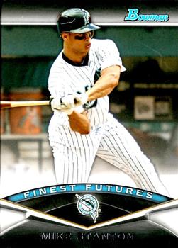 2011 Bowman - Finest Futures #FF5 Mike Stanton Front