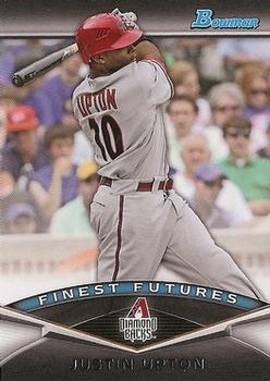 2011 Bowman - Finest Futures #FF19 Justin Upton Front