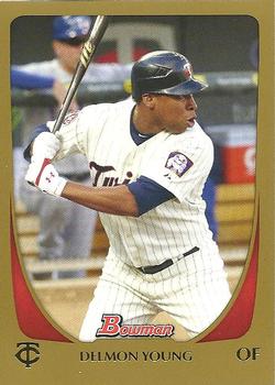 2011 Bowman - Gold #75 Delmon Young Front