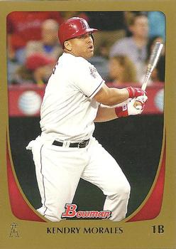 2011 Bowman - Gold #89 Kendry Morales Front