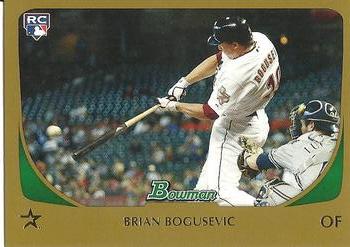2011 Bowman - Gold #209 Brian Bogusevic Front