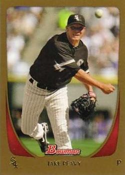 2011 Bowman - Gold #86 Jake Peavy Front