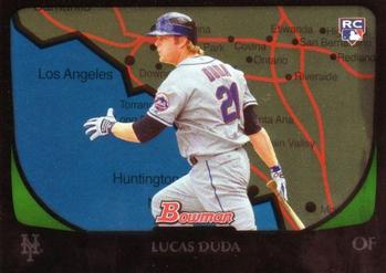 2011 Bowman - International #217 Lucas Duda Front