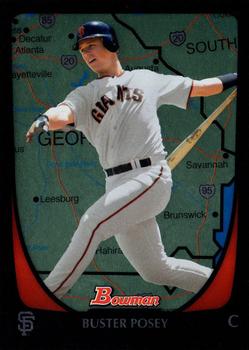 2011 Bowman - International #1 Buster Posey Front