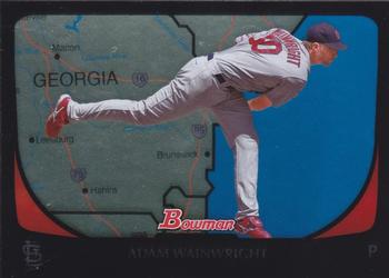 2011 Bowman - International #42 Adam Wainwright Front