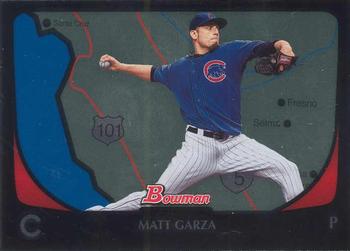 2011 Bowman - International #188 Matt Garza Front