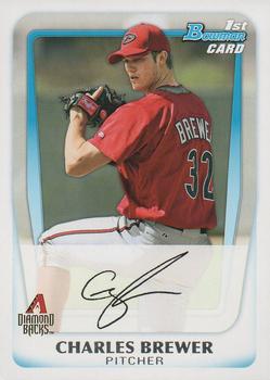 2011 Bowman - Prospects #BP12 Charles Brewer Front
