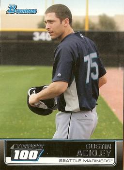 2011 Bowman - Topps 100 #TP93 Dustin Ackley Front
