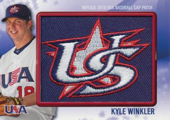 2011 Bowman - USA Baseball Logo Patch #USA-43 Kyle Winkler Front