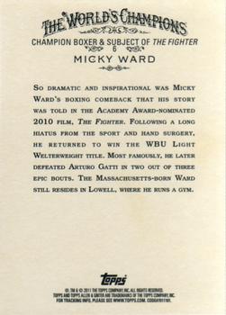 2011 Topps Allen & Ginter #6 Micky Ward Back