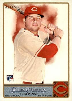 2011 Topps Allen & Ginter #81 Yonder Alonso Front